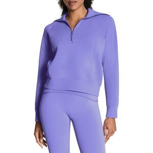 Spanx® Womens  Half Zip Pullover